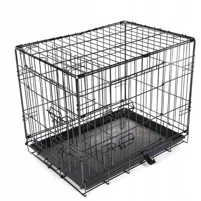 Klatka Kojec Transporter - Duża Klatka Kennelowa Dla Psa L- 92x57x63cm