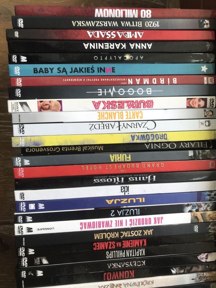 Kolekcja Filmów DVD - 72 Filmy.