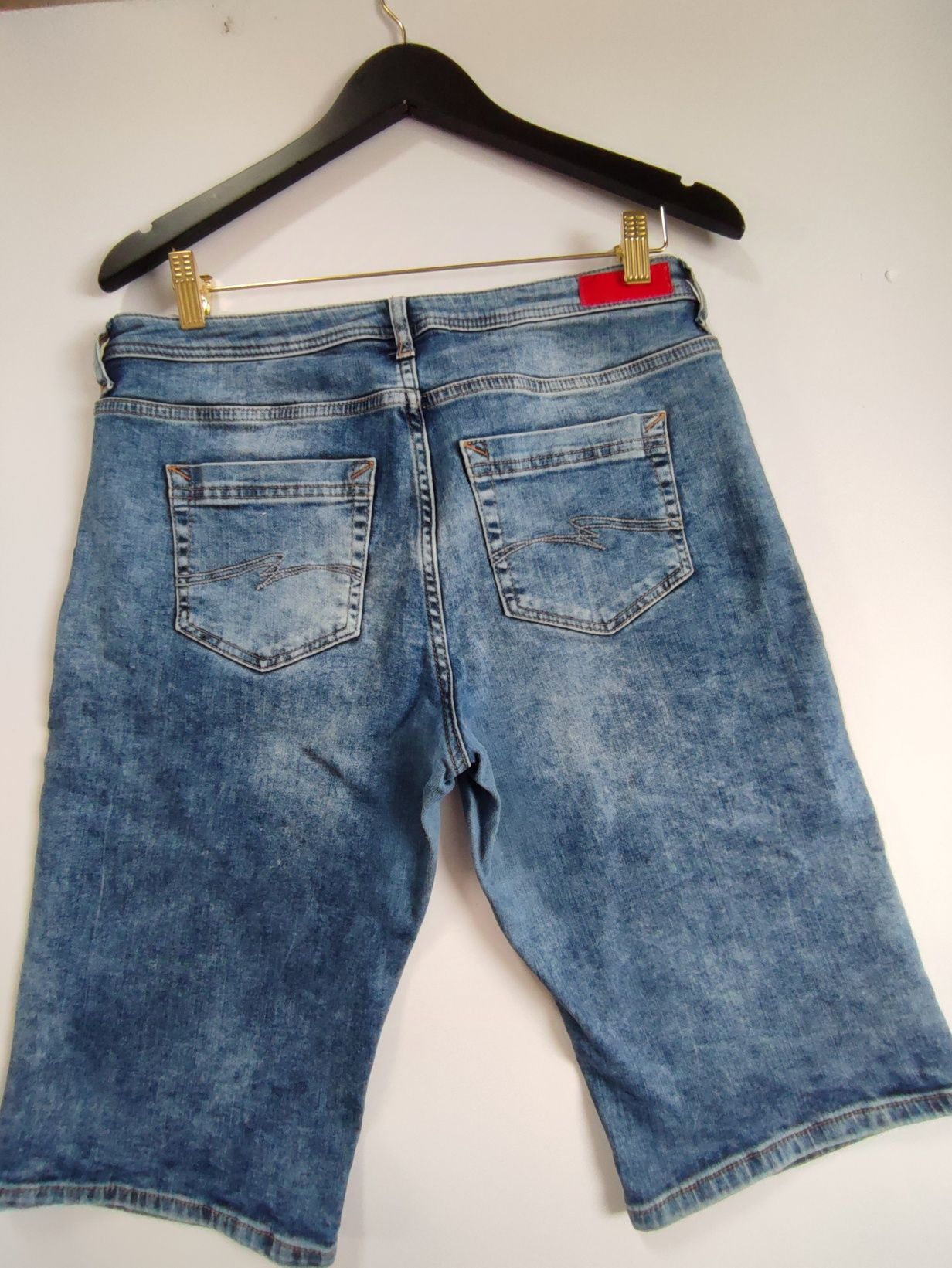 Spodenki męskie dżinsowe firmy Be you denim roz Xl , jasnoniebieski
