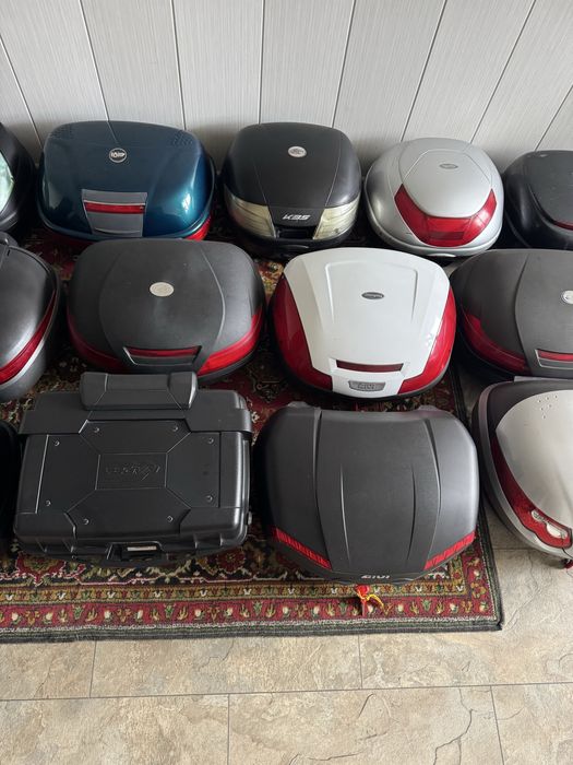 Продам мото кофри центральні та бокові різних обємів Givi/Kappa