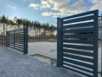 Ogrodzenie Panelowe Brama Automat Furtka Domofon Płot Panele 2d 3d