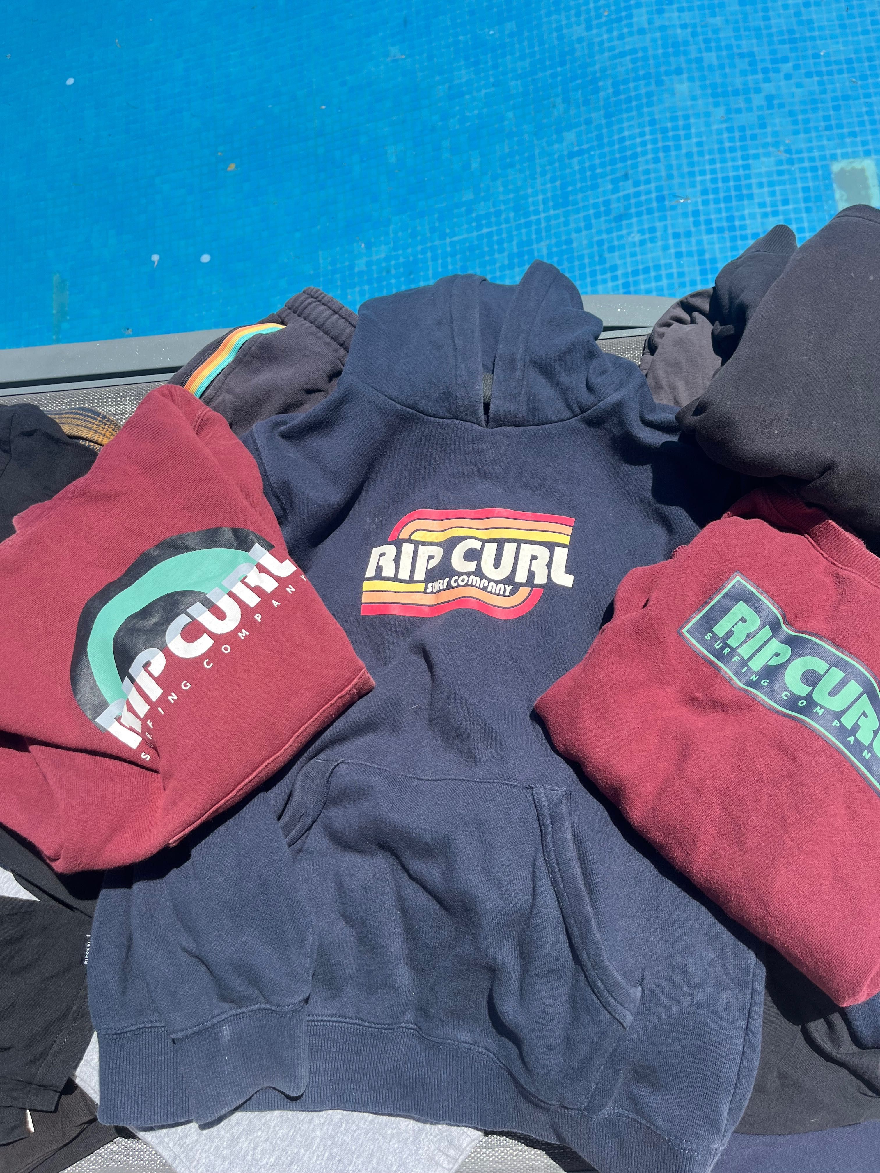 RIP CURL 33 peças para menino 10-12 anos