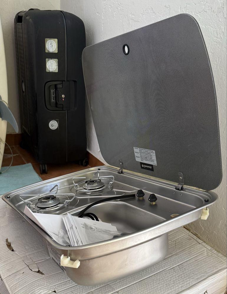 Fogão Combinado 2 Bicos DOMETIC