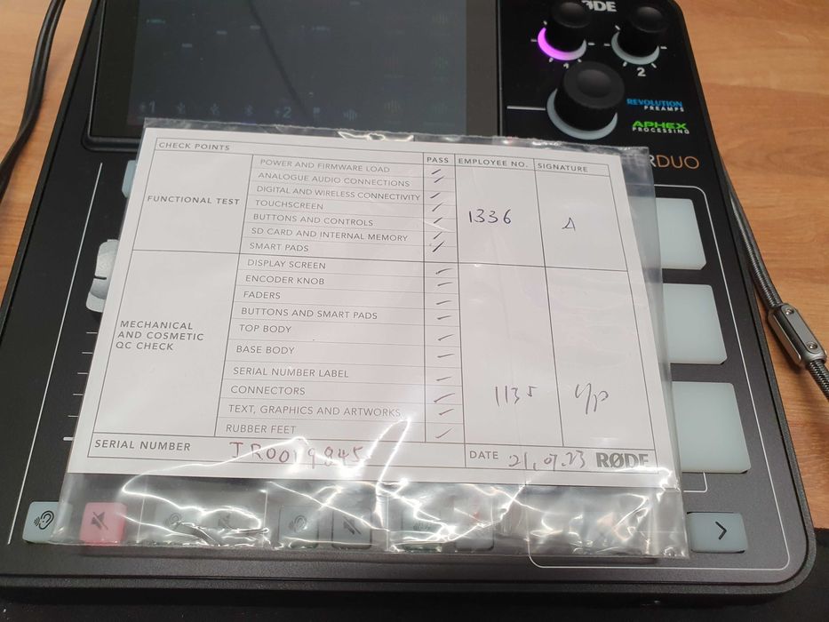 USB интерфейс микшер Rode Rodecaster Duo