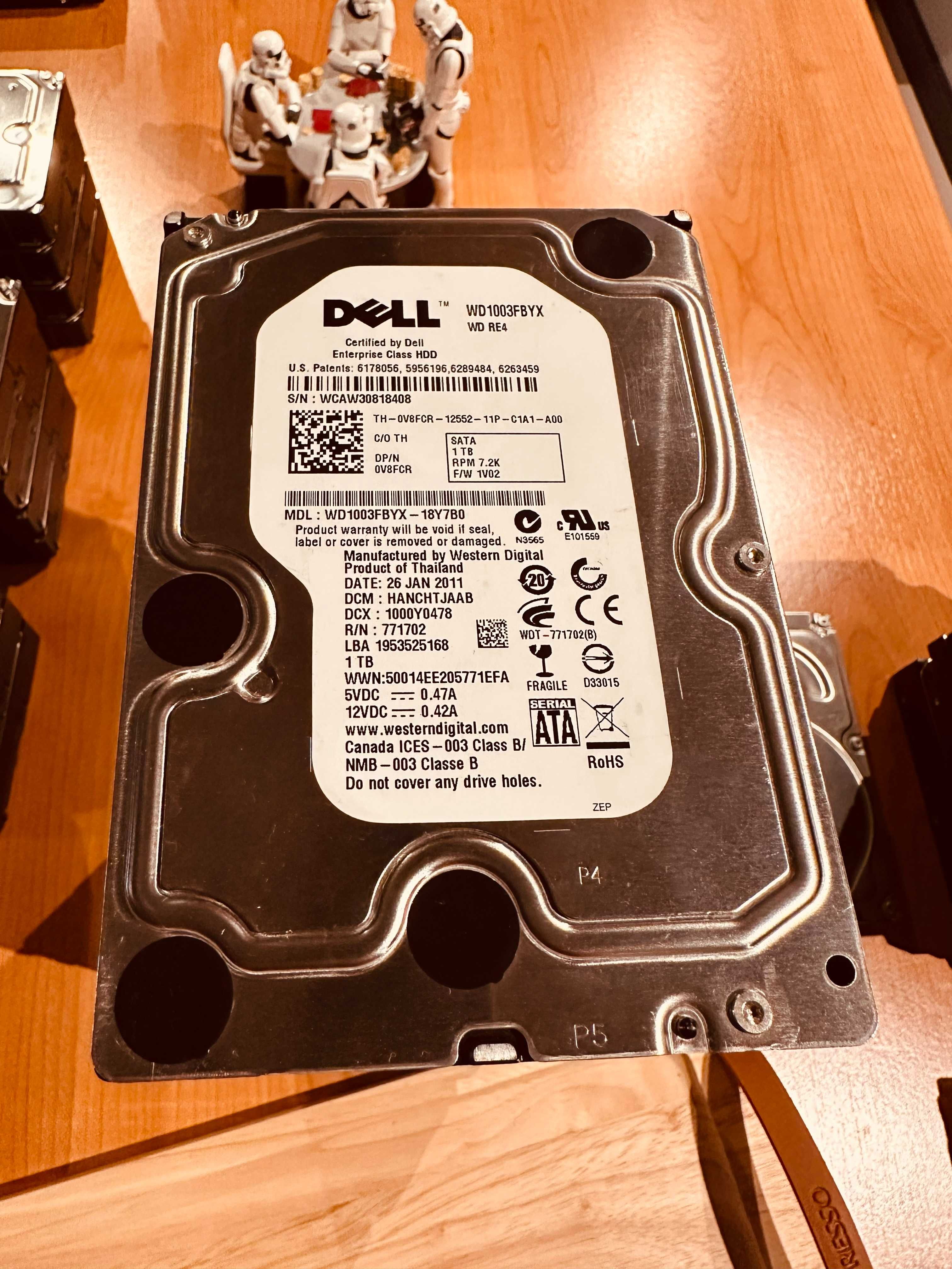Discos SATA e SAS Enterprise (1TB 900GB, 300GB)
