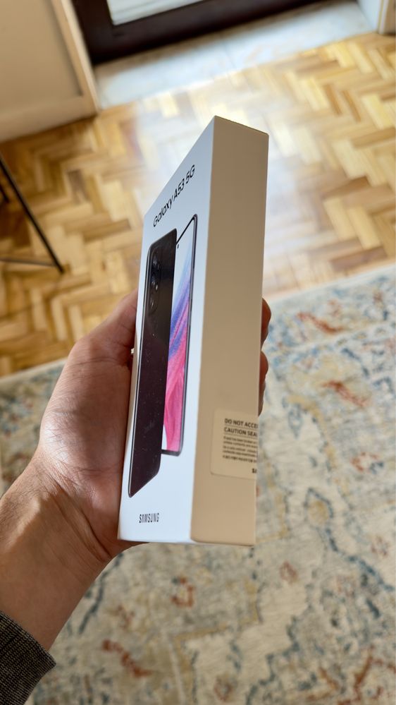 Samsung Galaxy A53 5G, nunca aberto