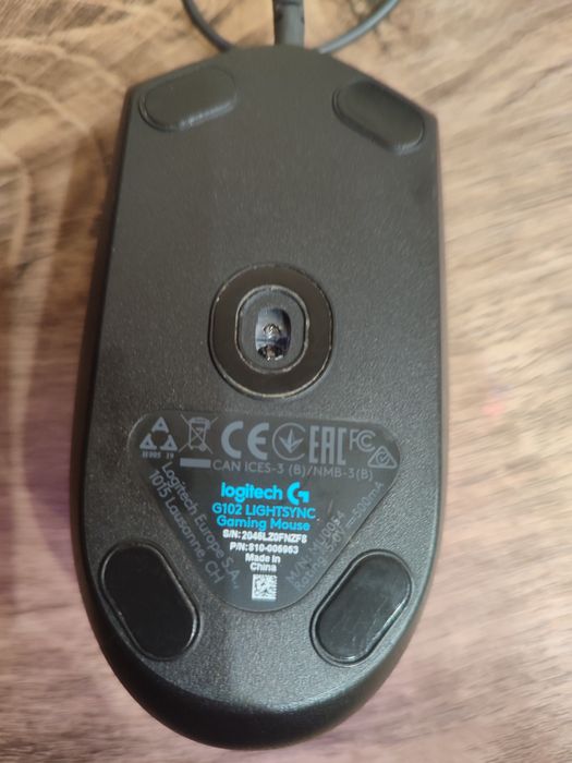 Миша дротова ігрова Logitech G102