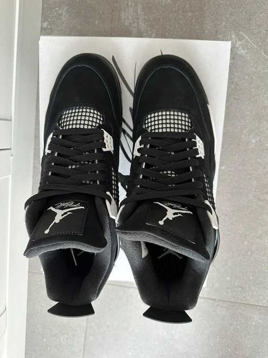 Buty damskie Trampk Jordan_Air_Jordan_4_ Retro_White_ Thunder_ R.45