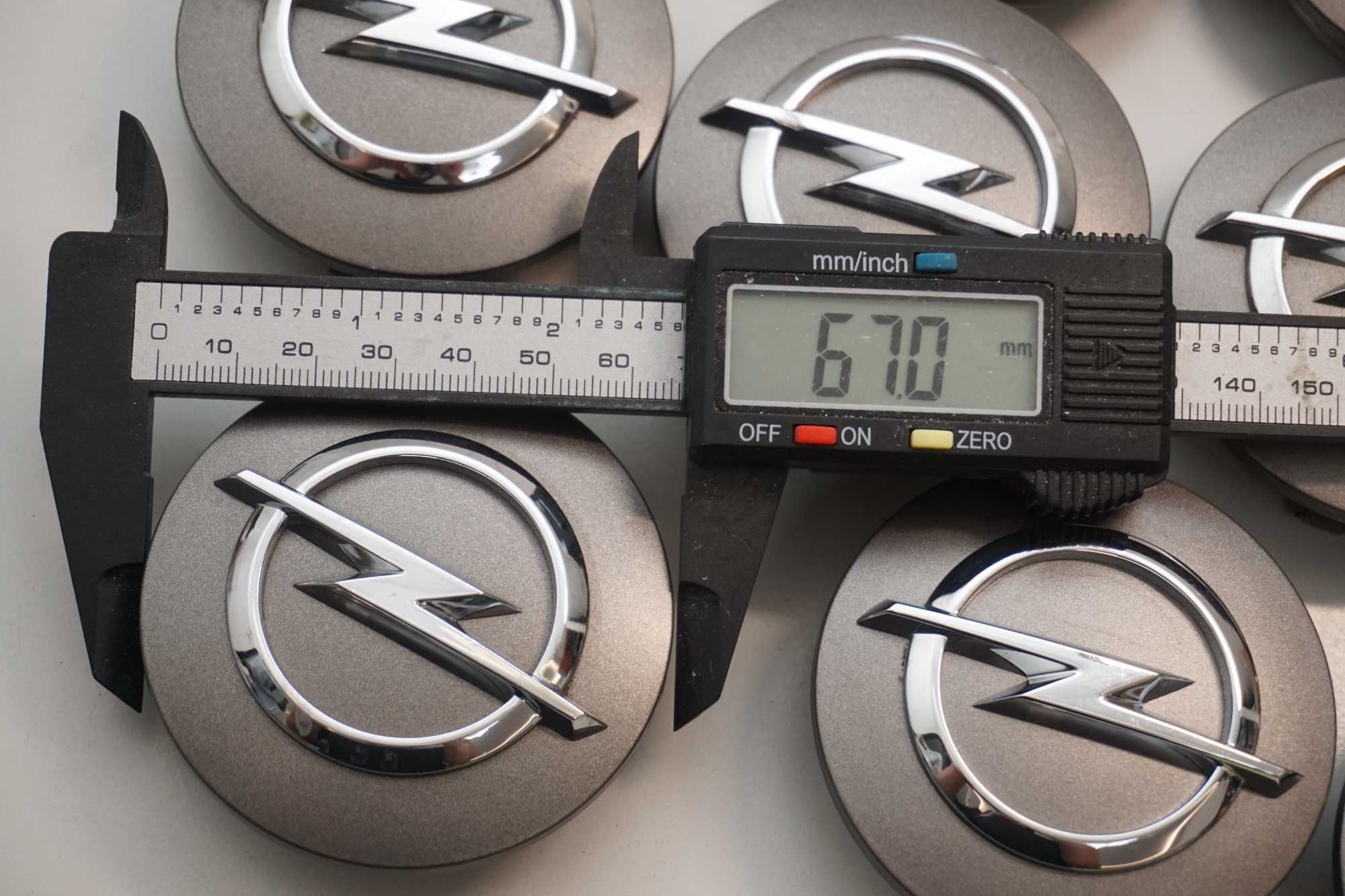 Dekielki OPEL 67 mm grafitowe 1324.2418. 1324.2419. 1324.2422 4szt
