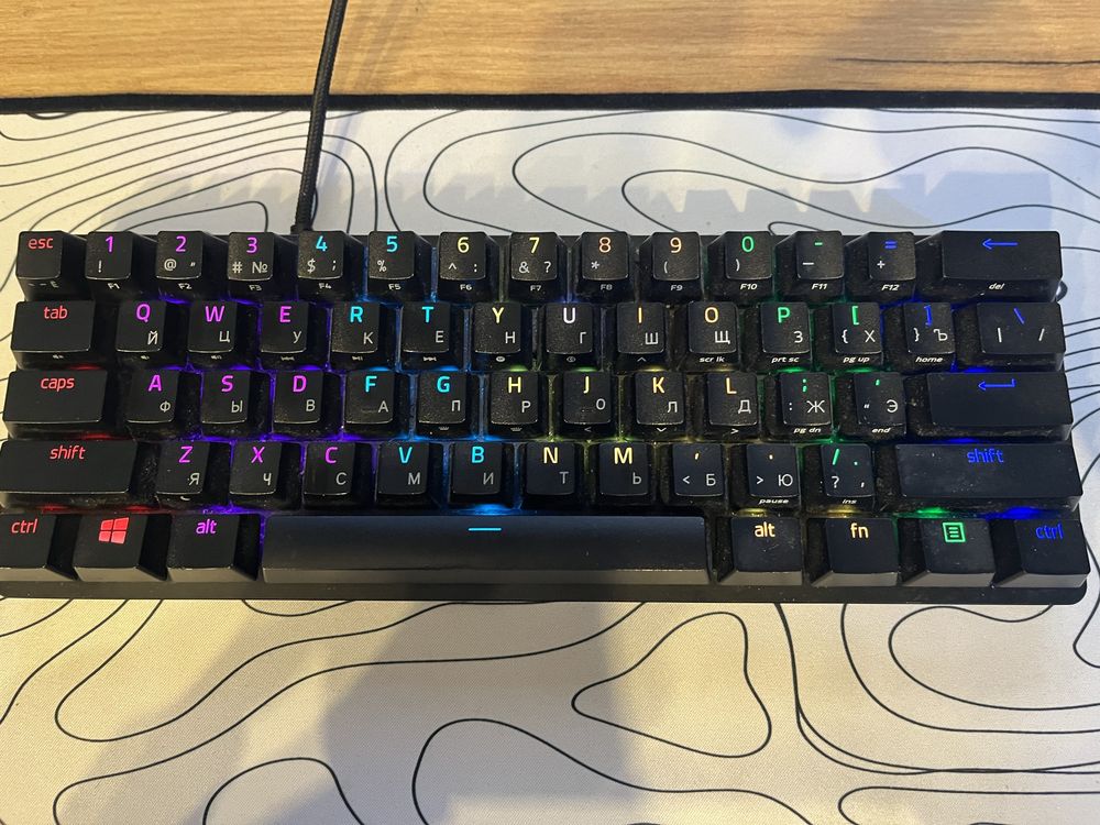 Клавіатура razer huntsman mini 60%