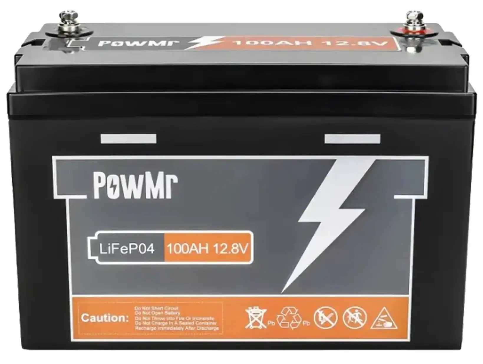Акумулятор для ДБЖ PowMr 100Ah 12.8V Lifepo4! ( В наявності в Києві)