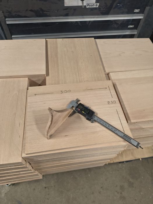 Formatka Formatki bukowe drewno ozdoby laser