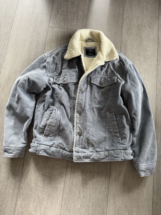 Kurtka pilotka ocieplana Bershka M