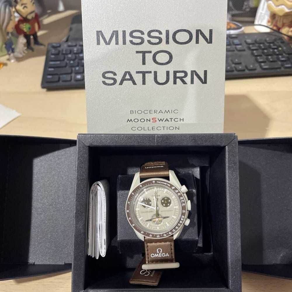 Omega x Swatch SO33T100 – Ekskluzywny Saturn PL