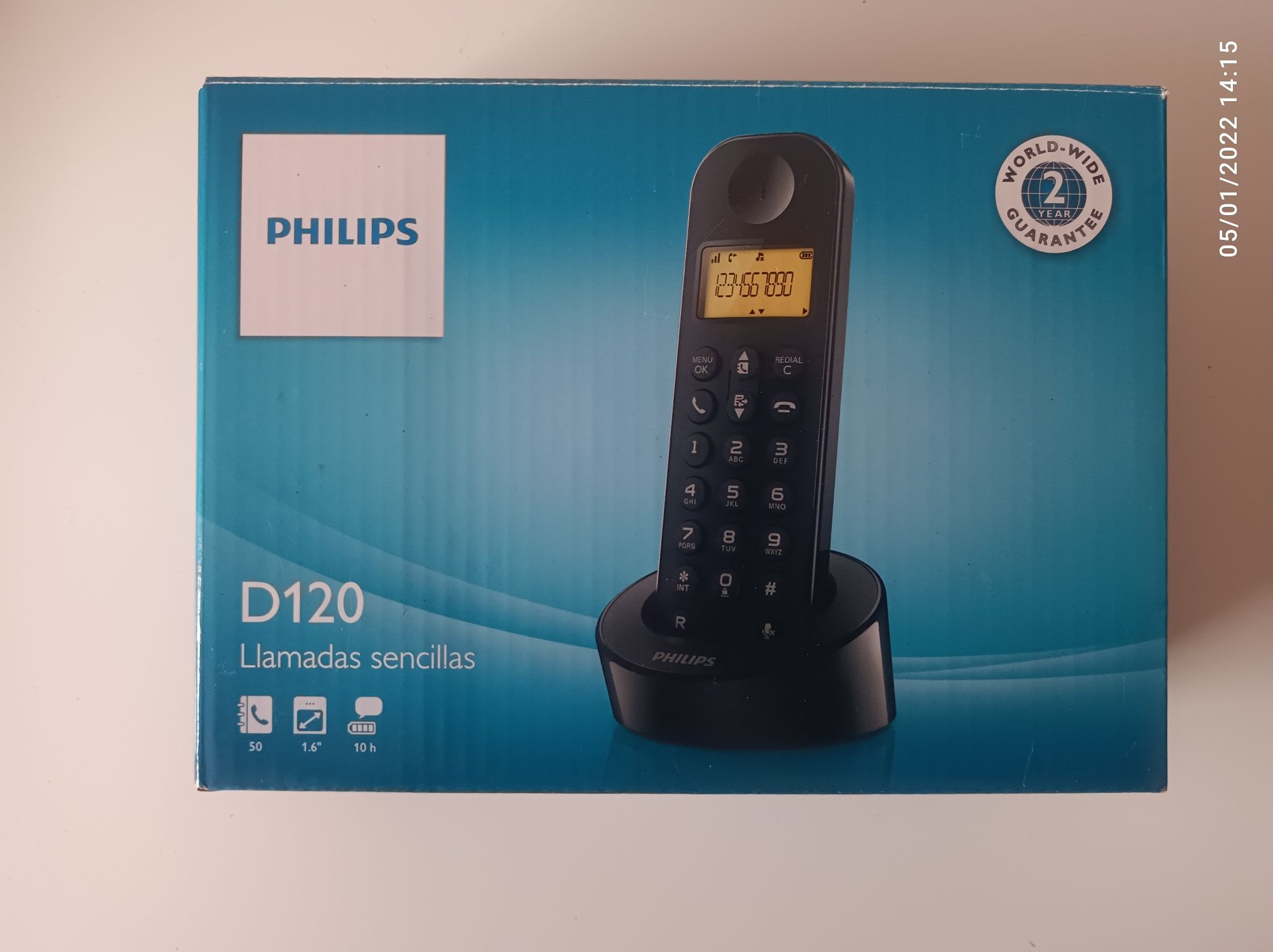 Telefone portátil Philips