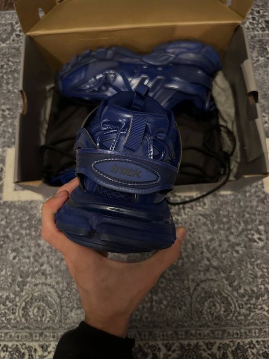 Balenciaga Track Metallic Blue 43
