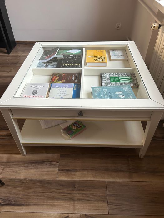 Stolik kawowy biały