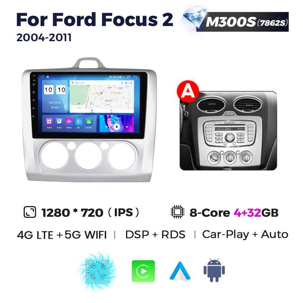 Штатна магнітола Ford Focus android GPS навігація форд фокус