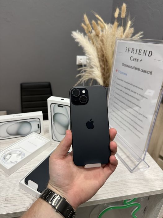 New open/box iphone 15 black 128gb black