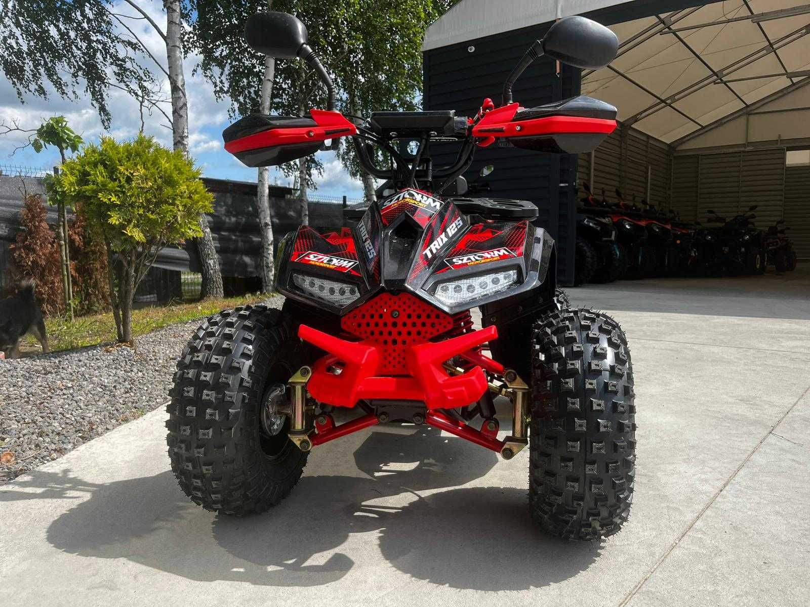 QUAD dla dzieci SZTORM TRIX 125 / automat/ serwis/ jakość /nowość 2025