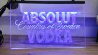 Reclame luminoso Absolut vodka