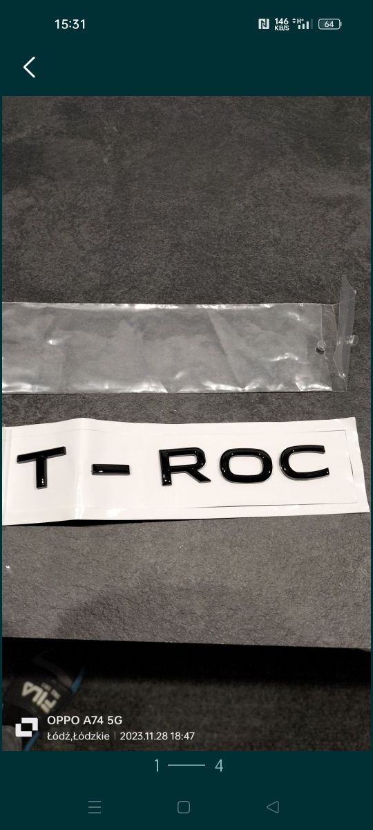 Logo emblemat T roc