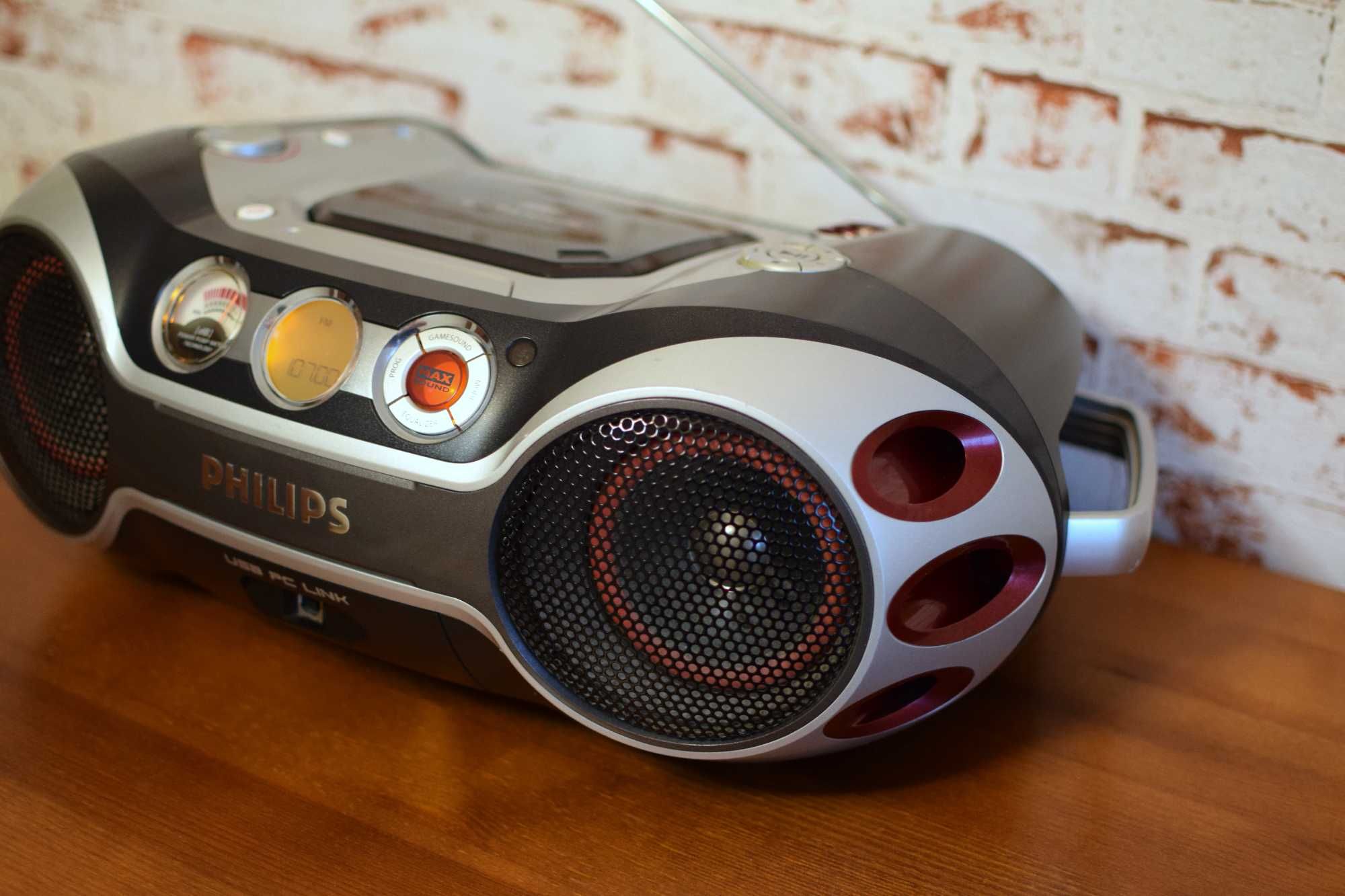 Radioodtwarzacz  CD MP3 boombox  Philips az2538