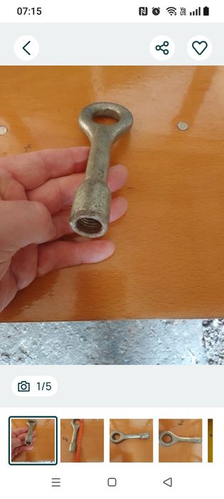 Uchwyt ucho holownicze