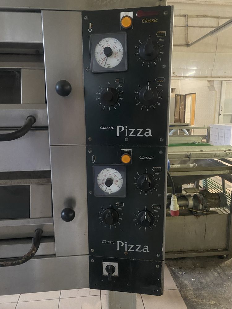 Piec do pizzy dwie komory