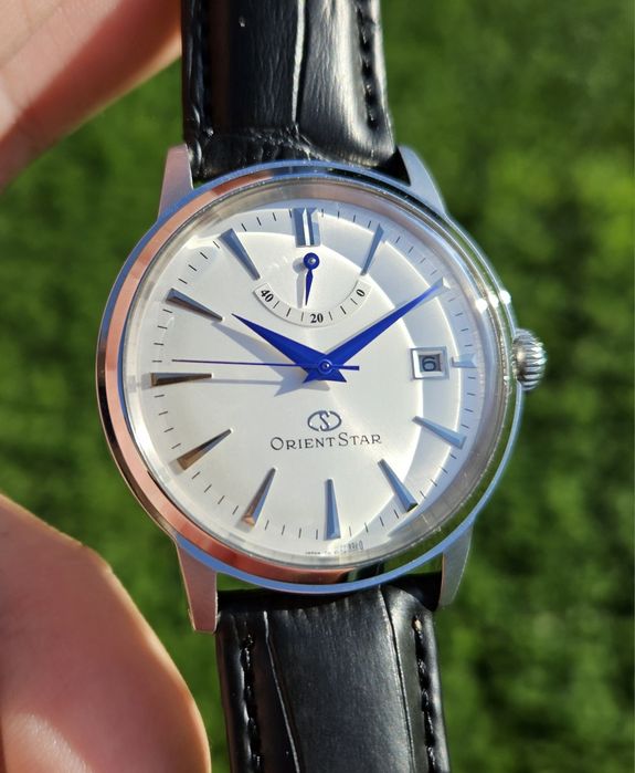 Orient Star SAF02003W, Biała Tarcza, Automatyczny, Open Casback