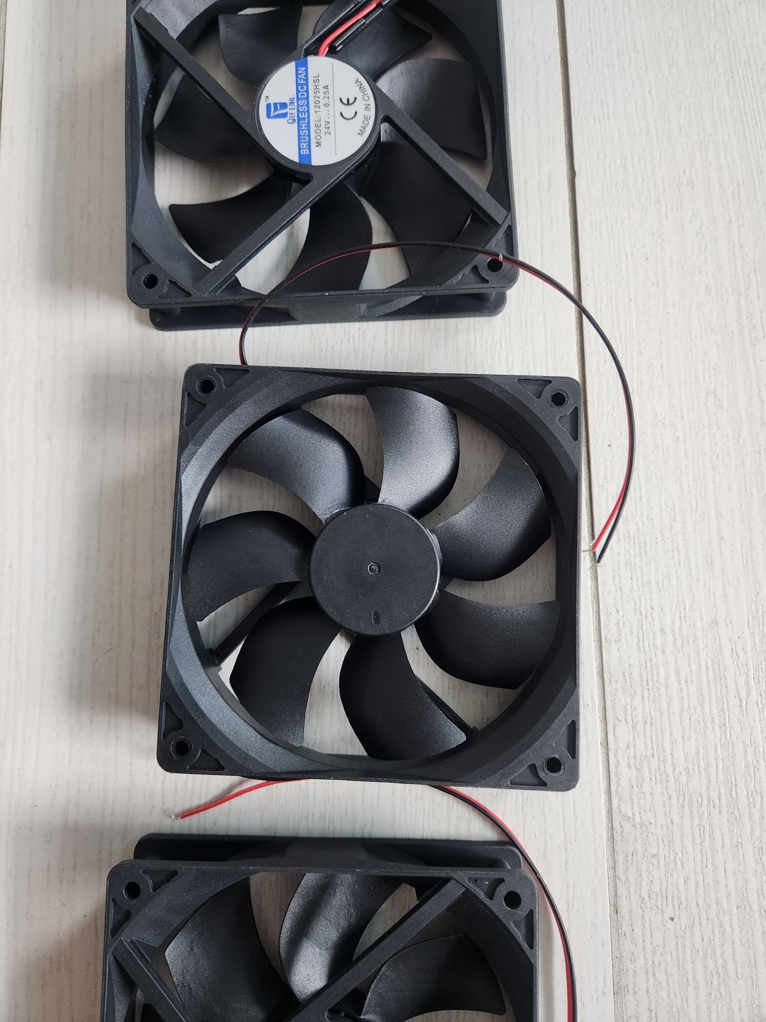 Wentylator 24V 120x120mm chłodzenie komputer ciężarówka przyczepa
