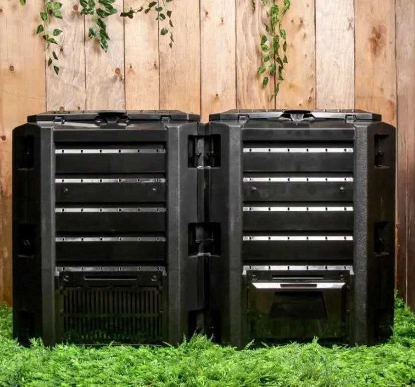 Компостер садовый Prosperplast 800L модульный 2-сегментный