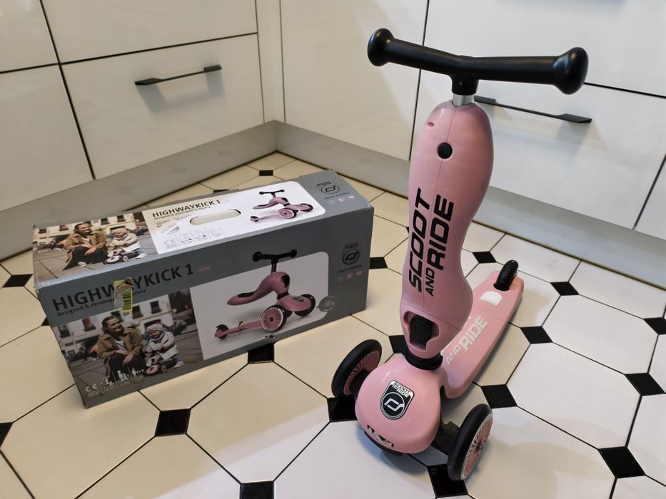 Hulajnoga jeździk Scoot and Ride 2w1