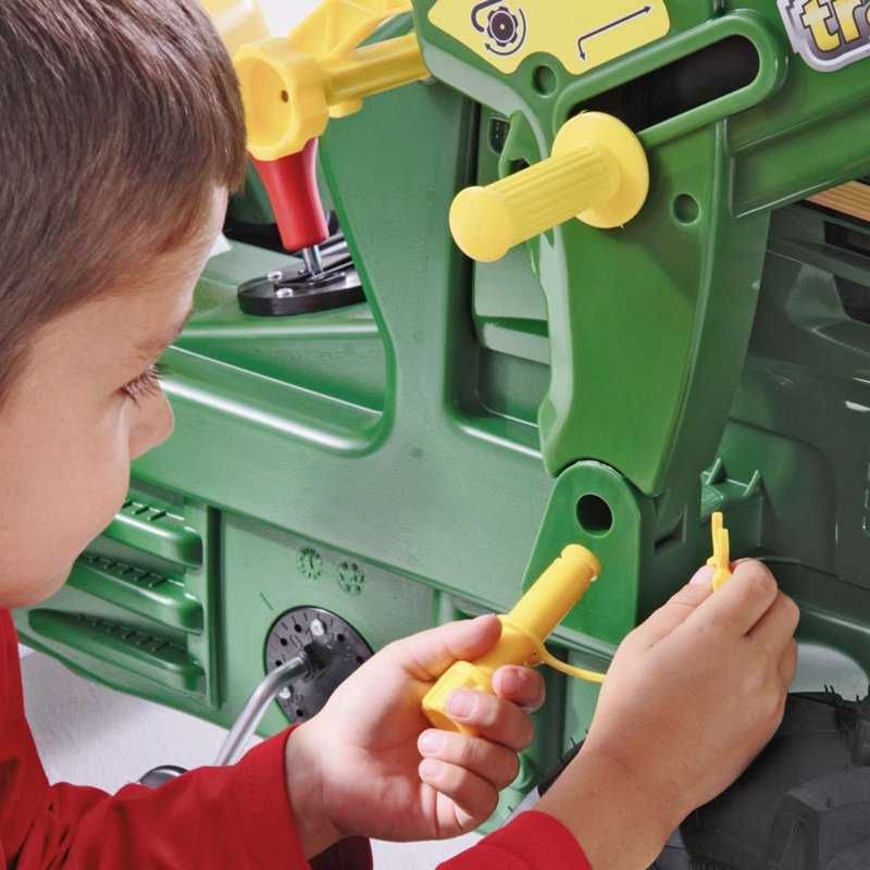 Rolly Toys John Deere Traktor na pedały z łyżką (ładowacz czołowy)