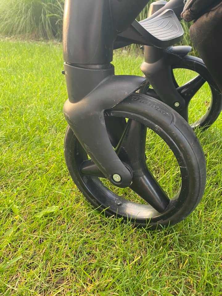 Wózek Adamex Barletta NEW B5 2w1 + folia przeciwdeszczowa, moskitiera