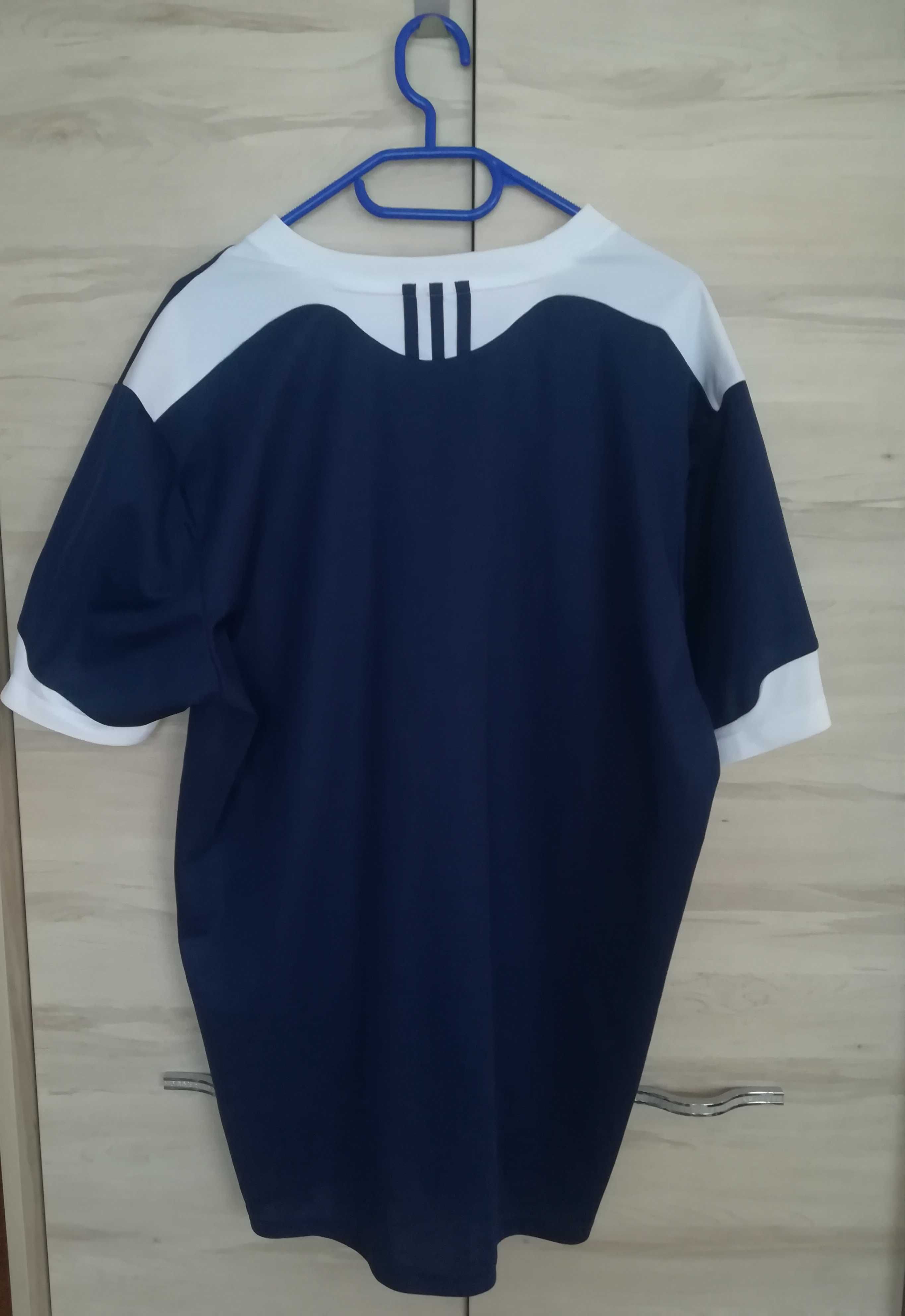 Granatowa koszulka Adidas Climalite XL