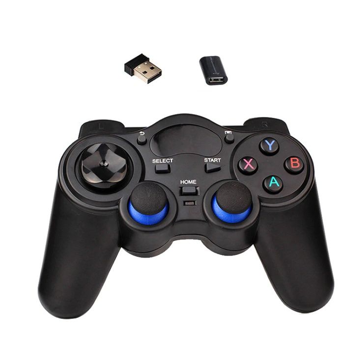 Comando gamepad para android, tablet, telefone, PC, TV, 2.4g sem fios