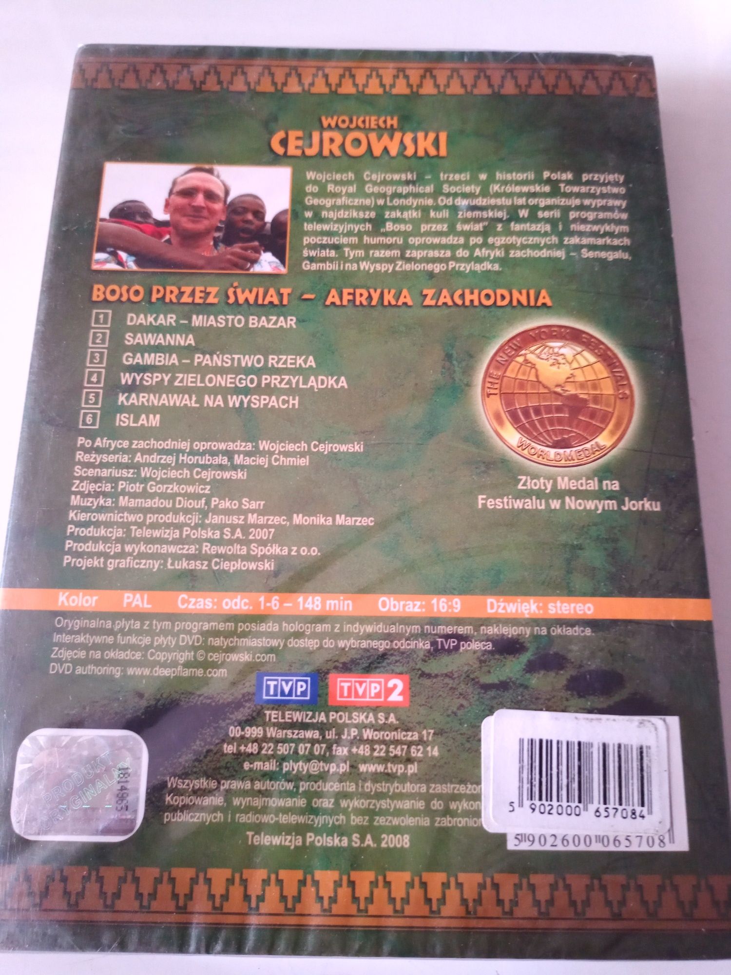 Afryka Zachodnia - Wojciech Cejrowski dvd