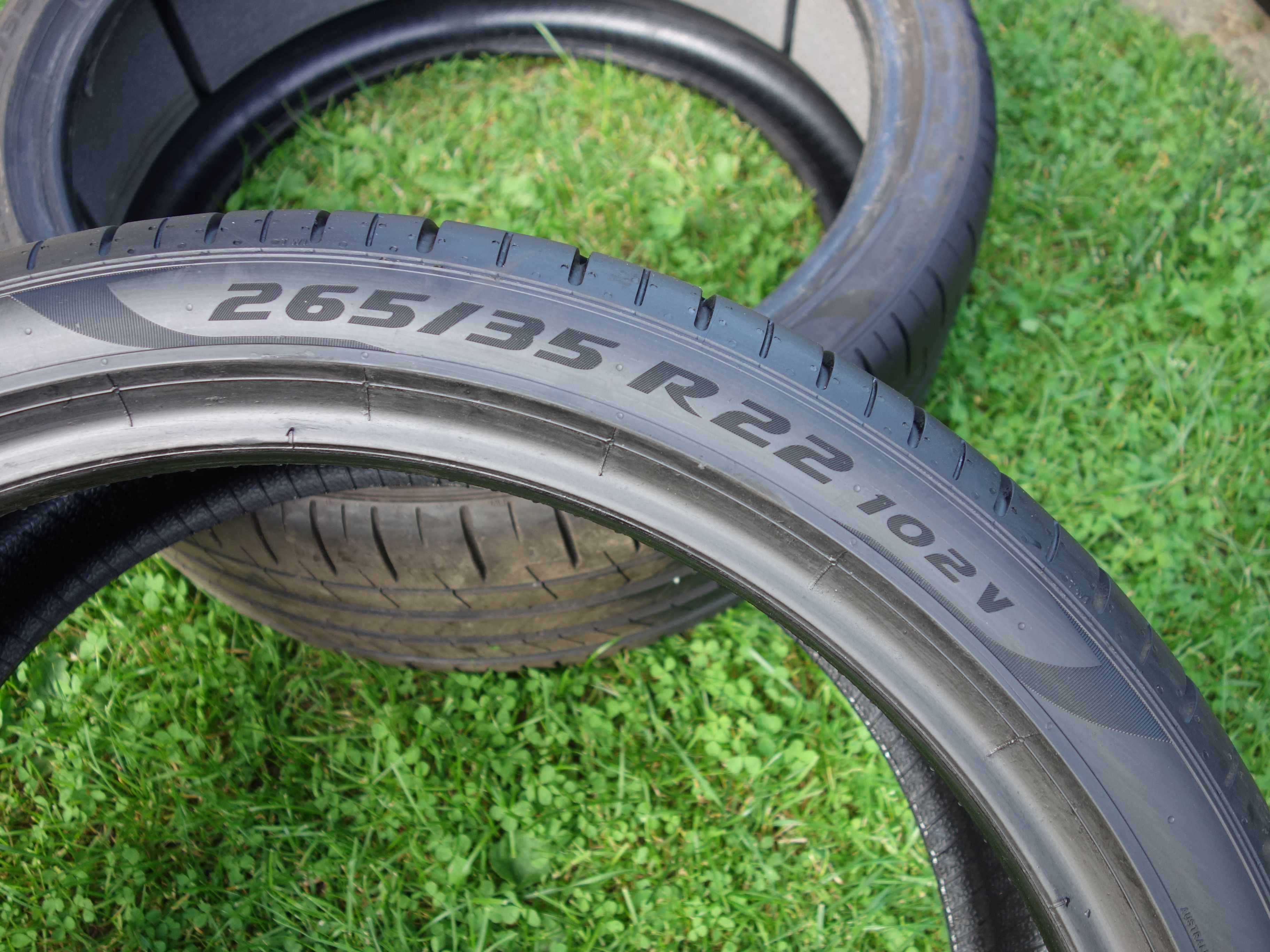 Opony 265/35/22 PIRELLI P ZERO  VOL 2 Sztuki