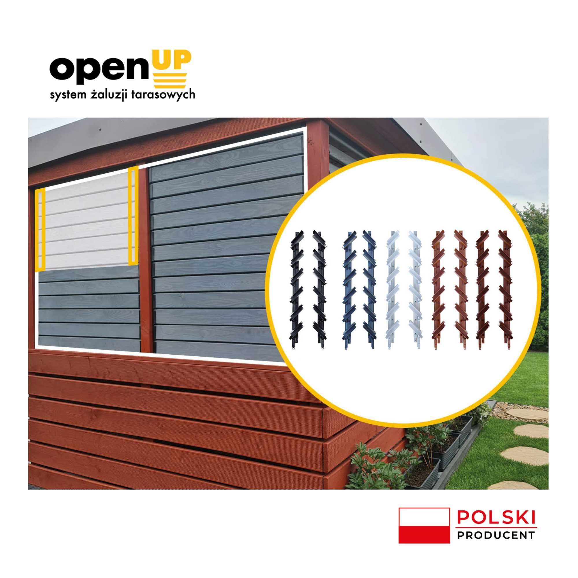 Uchwyty do ruchomych deseczek OpenUp system wysokość 58,2 cm 5 kolorów