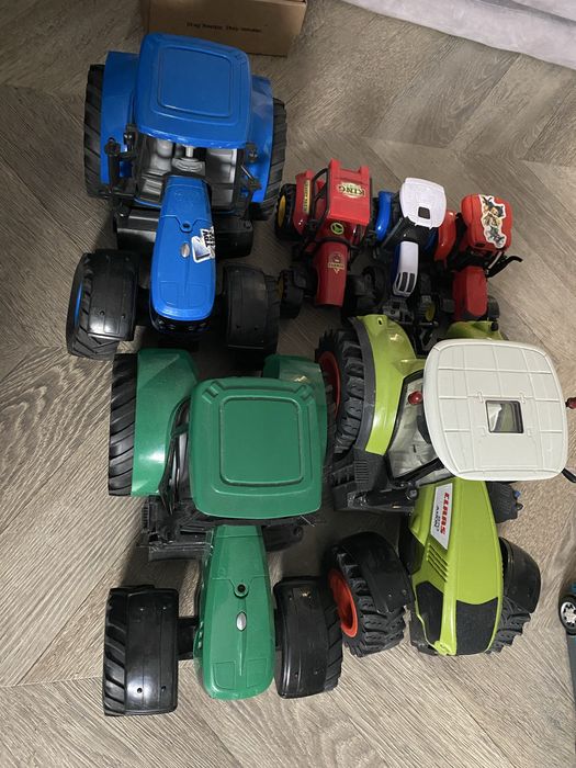 Zestaw traktorow dla chlopca