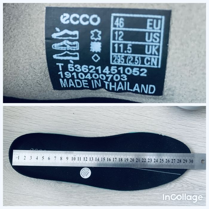 Сліпони Ecco Collin 2.0 (46р 30см)Original,стан нових