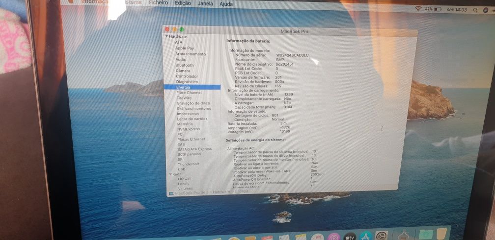 Macbook pro 13 i5 2011 em bom estado