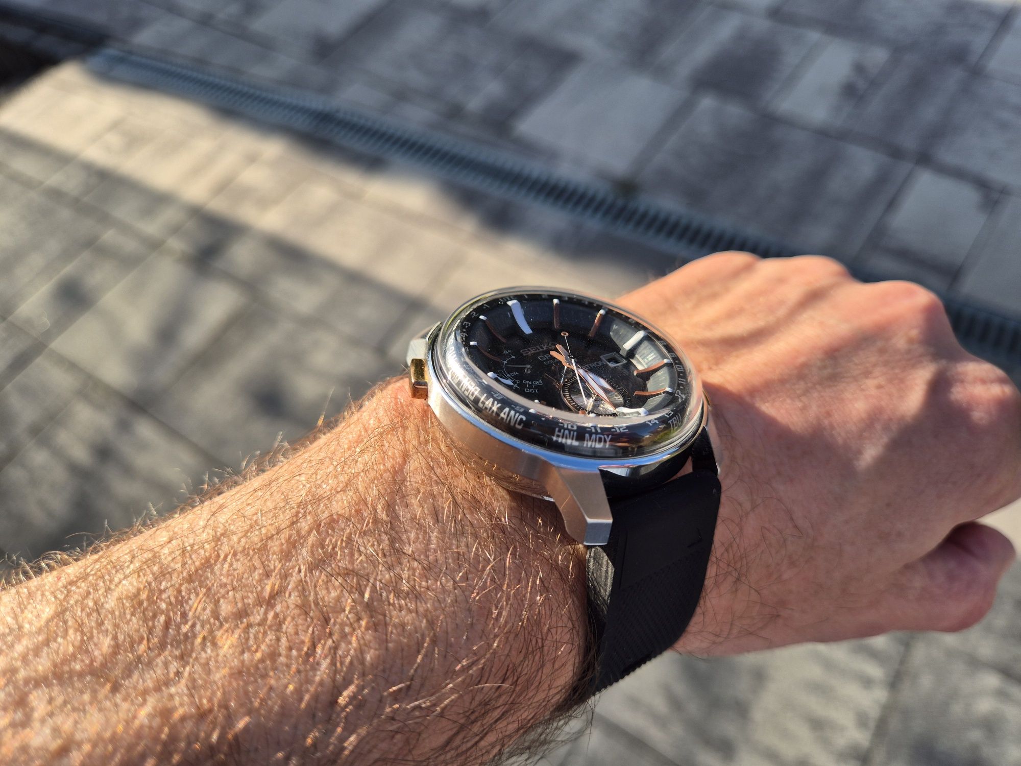 Seiko Astron Sbxa038 Solar Szafir GPS idealny