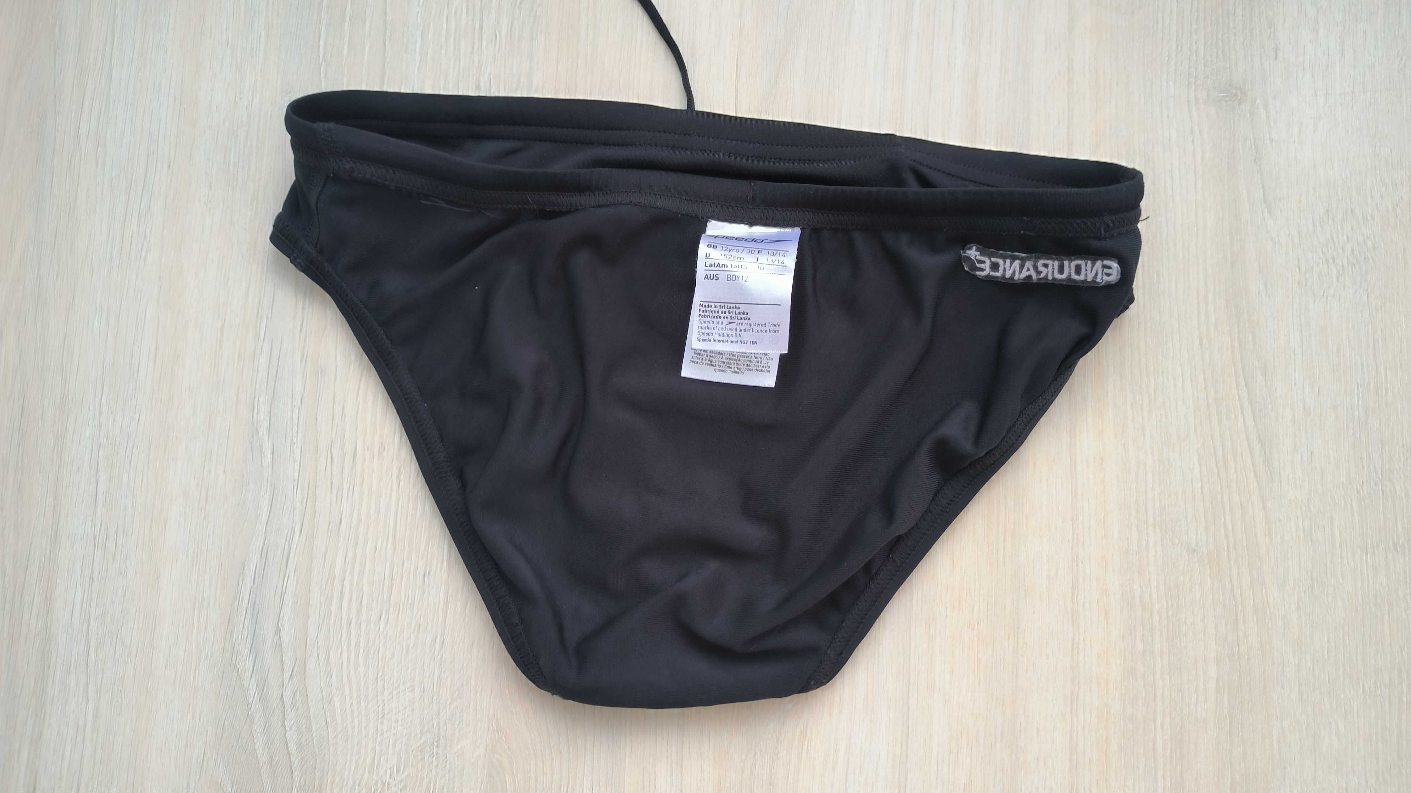 Плавки чорні Speedo 12років  р.152 для хлопчиків