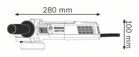 Szlifierka Kątowa 125Mm Gws 9-125 S 900W Bosch