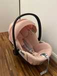 Fotelik samochodowy Cybex T i-Size Simply Flowers Pale Blush pink różo