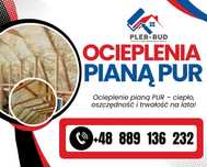 Ocieplenia Pianą Pur - Ocieplenia Natryskowe konkurencyjna cena