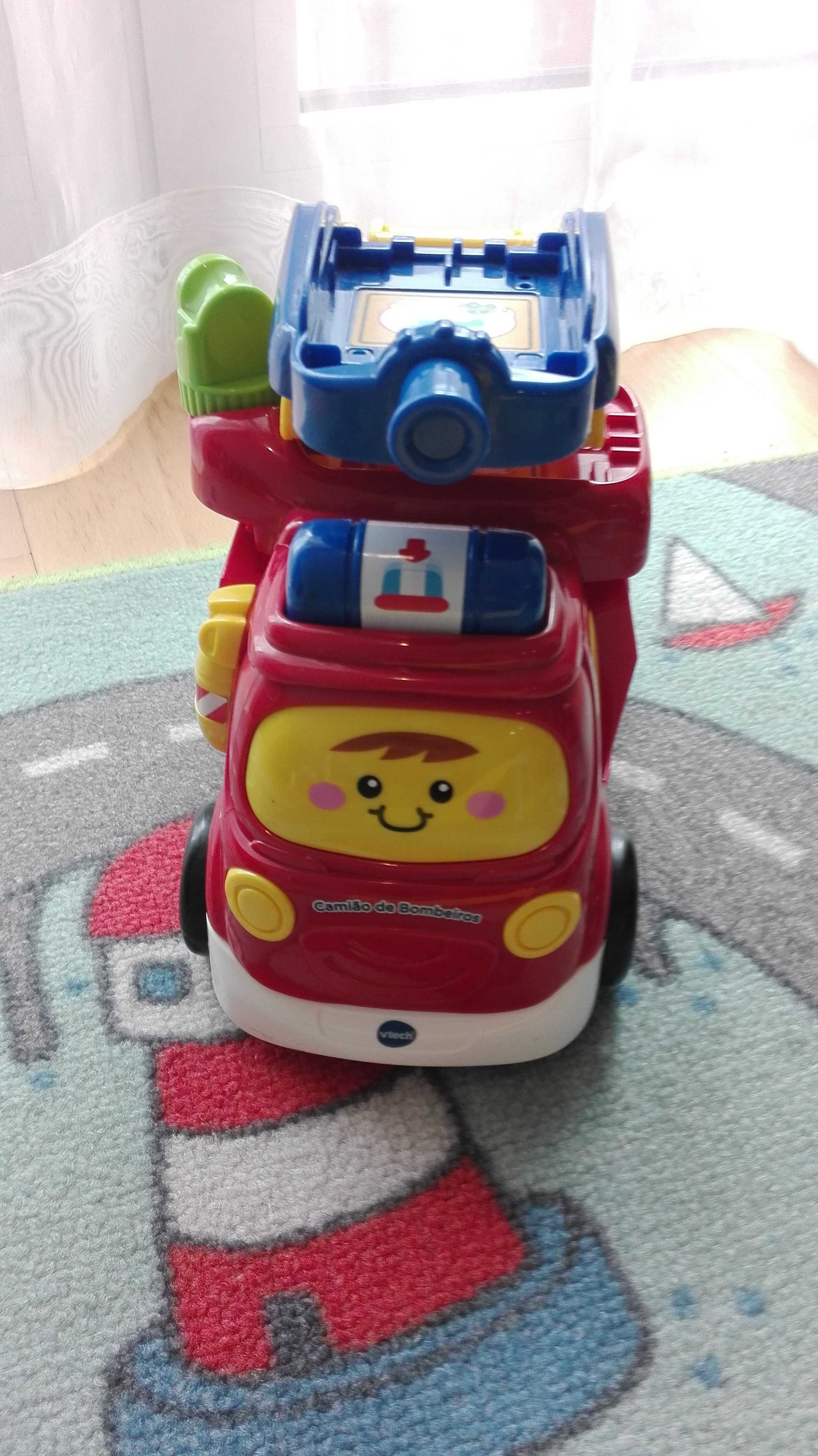 Carro bombeiros vtech