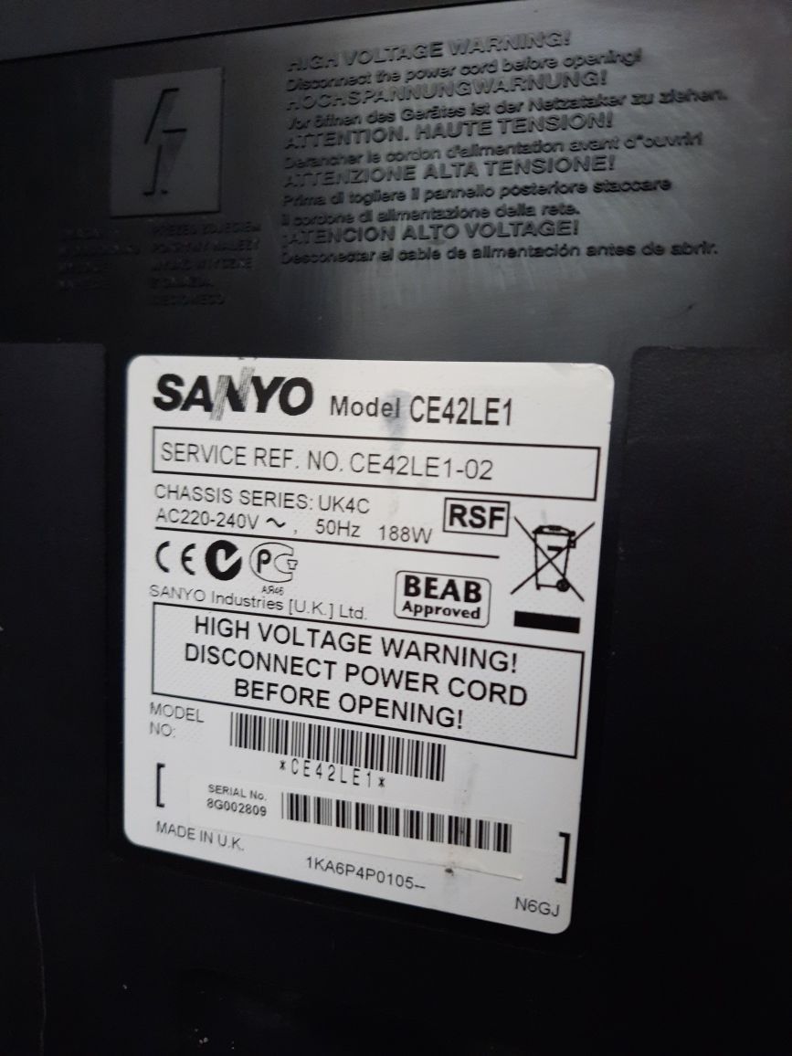 Telewizor  SANYO CE42LE1